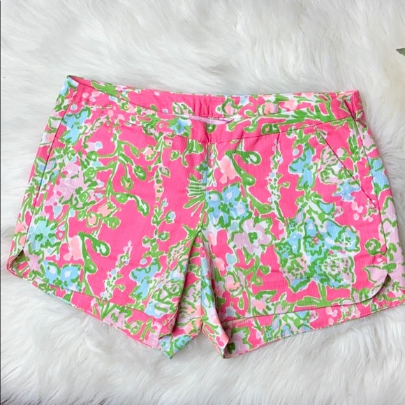 Lilly Pulitzer Pants - Lilly Pulitzer #208 Floral Adie Shorts
